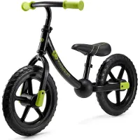 Kinderkraft 2WAY NEXT OFF ROAD Loopfiets - Voor Kinderen vanaf 2 Jaar - Grote EVA-wielen, Verstelbaar Stuur & Zadel - Zwart
