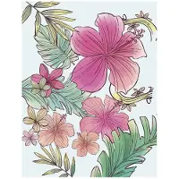 Komar Poster Ariel Bloemen 40 X 50 Cm
