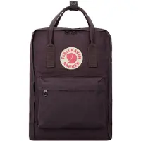 Fjällräven Rugzak 'Kånken' donkerlila / lichtrood / wit