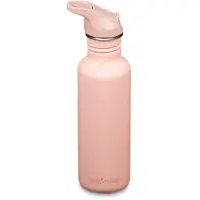 Klean Kanteen Classic Single Wall 800ml - Flip Sport Cap Peach Parfait