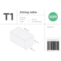 Suns Tuinmeubelhoes T1 diningset 350x166x87cm