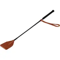 Rimba - Rijzweepje - 65 cm - Leder - Bruin