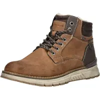 Tom Tailor Veterboots bruin / ombergrijs