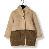 Alwero Meisjes Jassen Jas Two Sheeps Junior - Beige - Maat 140/146