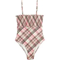 Next Badpak groen / pink / wit