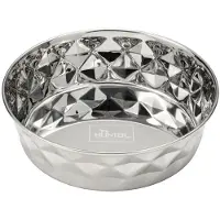 Hunter Hondenvoerbak - - Siliconen en RVS - 1,05 l - Multicolor - Rond