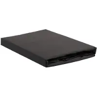 Ambiante Katoen - Topper Hoeslaken - 70x200 - Antraciet