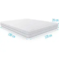 Droommatras Koudschuim matras Multiflex 120x190 dikte 20 cm
