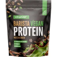 Vit4ever - Barista Whey Vegan – 908 g – Matcha smaak – Plantaardige eiwitrijke blend met echte matcha – Tot 24 g eiwit per portie – Zonder soja & lactose