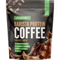 Vit4ever - Barista Whey – 908 g – Caramel smaak – Eiwitrijke koffieblend met instantkoffie – Tot 24 g eiwit per portie – Met essentiële aminozuren – Zonder soja