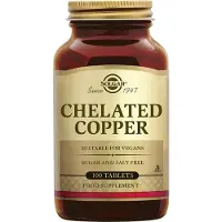 Solgar Chelated Copper (Koper) (100 tabletten)
