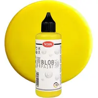 Viva Decor Blob Paint - 90ml - Schilderen- Verf - 3d effect - Nieuw, Kleurrijk - Ontspannend - Creative Hobby - DIY - Knutselen - Vrije tijd - Handwerken - Wit