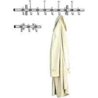 Kerkmann Wandgarderobe Arte, 3 Haken, zilver