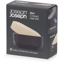 Joseph Joseph Slim compact zeepbak 8,4 cm Zwart