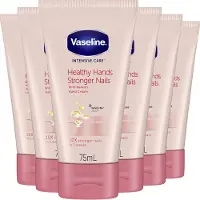 Vaseline Intensive Care Healthy Hands & Stronger Nails handcrème - 6 x 75 ml Handcreme