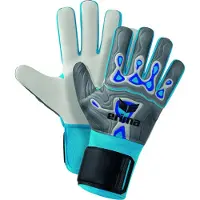 Erima Flex-Ray Protect Keepershandschoenen Kinderen - Grijs / Blauw | Maat: 5
