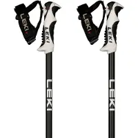 LEKI Skistok Leki Bold S Dark Anthracite Black White-135 cm