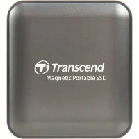 Transcend Draagbare SSD - 2TB - Magnetische lees-/schrijfsnelheid 2000/2000 MB/s - IJzergrijs