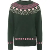 Kari Traa Sundve Knit, trui, dames, donkergroen