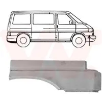 VAN WEZEL 5875156 Spatbord