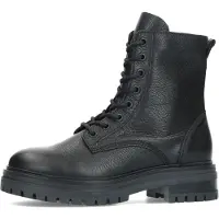 Manfield Veterlaarsjes zwart