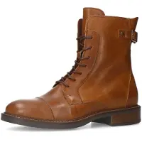 Manfield Veterlaarsjes cognac