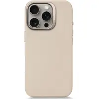 Decoded Beschermhoesje voor iPhone 16 Pro Schokbestendig MagSafe (iPhone 16 Pro), Smartphonehoes, Beige