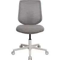 Hjh OFFICE Bureaustoel Sitflex Lady Zitting stof / rugleuning netstof grijs