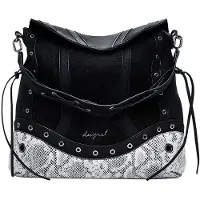 Desigual Rugzak zwart / wit
