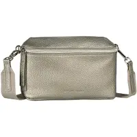 Tom Tailor schoudertas Orla Belt Bag Metallic Grey grijs