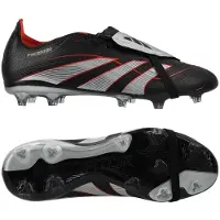 Adidas Predator League FT Limited Edition Gras / Kunstgras Voetbalschoenen (MG) Zwart Zilver Rood