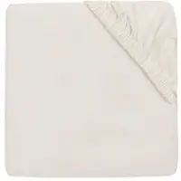 Jollein Hoeslaken Ledikant - 60x120cm - Jersey - Oatmeal