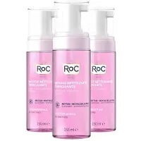 Roc 3x Energising Cleansing Mousse 150 Ml