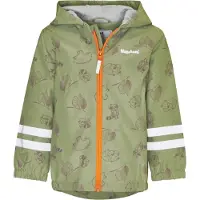 Playshoes Functionele jas donkergrijs / groen / oranje