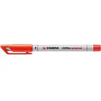 Stabilo OHPen universal 852/40 Overheadmarker Fijn Viltstift 0,7 mm Rood