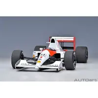 Autoart 1/18 McLaren Honda MP4/6 - 1991 #1 Ayrton Senna, zonder McLaren logo *Limited Edition 1/1.000*