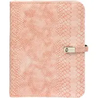 Kalpa 1011-68 A5 Bindmiddel Croco Roze 1 week per 2 paginas 2026-2027-2028
