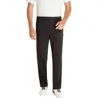 Hajo Comfortabele heren vrijetijdsbroek zwart | Maat 62