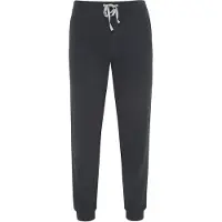 Hajo Heren joggingbroek met boorden zwart | Maat 54