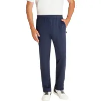 Hajo Comfortabele heren vrijetijdsbroek blauw | Maat 58