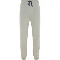 Hajo Heren joggingbroek met boorden grijs | Maat 50