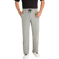 Hajo Comfortabele heren joggingbroek grijs | Maat 48