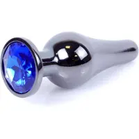 Power Escorts - Butt plug - Dark Silver - Anaal plug - Donkerblauw