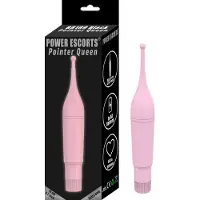Power Escorts - Pointer Queen - Trendy Roze - 16 CM - Flexible Clitoris Point Vibrator - Clitoris Vibrator - Super handig in gebruik - 1 AA Battery benodigd - gave Cadeaubox - BR189