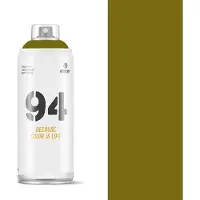 Montana Colors MTN94 Mission Green spuitverf - 400ml lage druk en matte afwerking