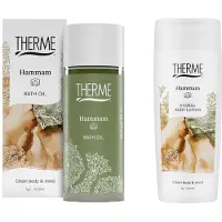 Therme Hammam SET - Hydra+ Body Lotion 250 ml / Bath Oil 100 ml