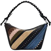 Desigual Schoudertas gemengde kleuren / zwart