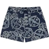 Schiesser Pyjamabroek '150 Years' donkerblauw / wit