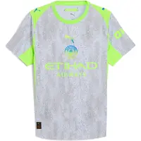 Puma Manchester City 25/26 Authentic derde voetbalshirt voor Heren, Groen, Maat XL