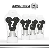 Triomf Douchegel "2e Plaats" - 4 stuks - Cosmetica | Prijs Cadeau Toernooi Showergel Shower gel Voetbal" Prijzen